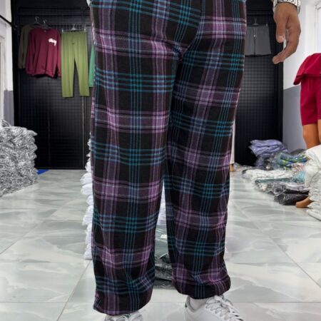 İki iplik – Desenli Paça Lastikli Eşofman Altı