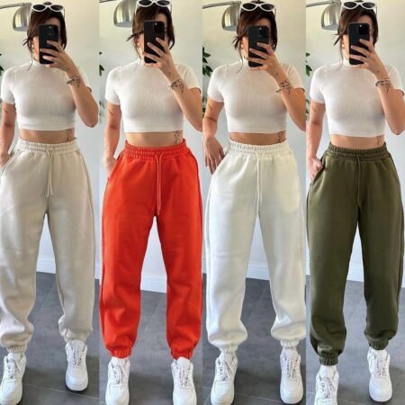 Toptan Üç İplik Şardonlu Eşofman Altı